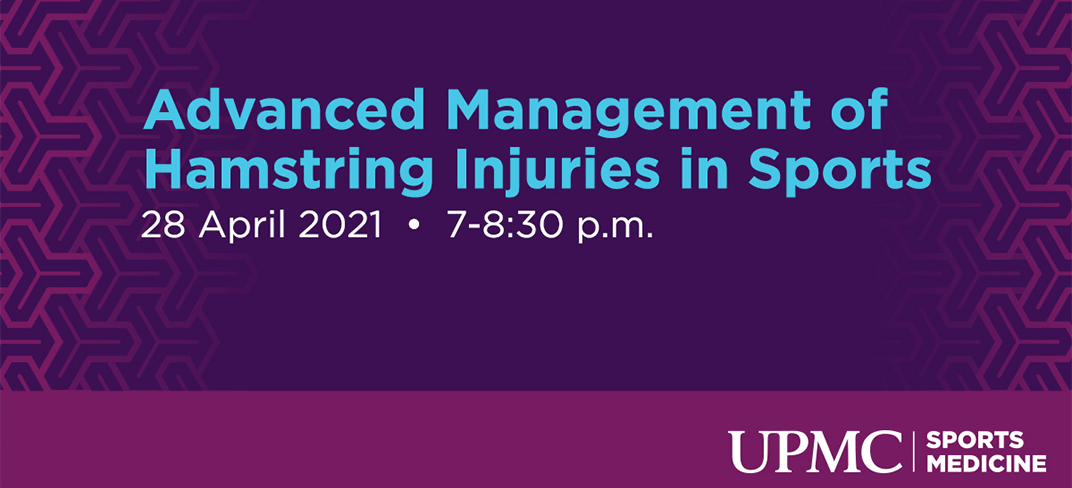 Advanced Management of Hamstring Injuries in Sports – Webinar.